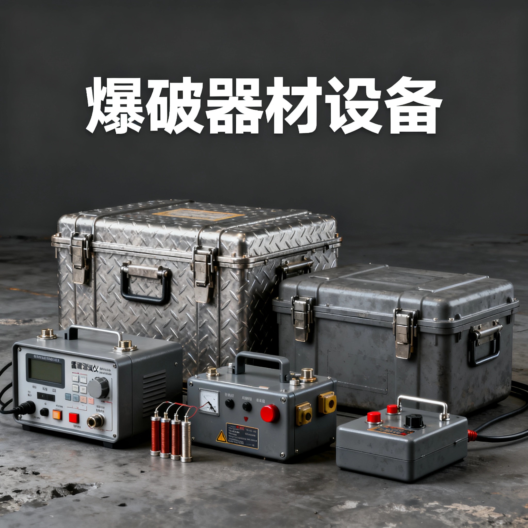 黎母山镇爆破工程师的“兵器库”：常用器材一册通